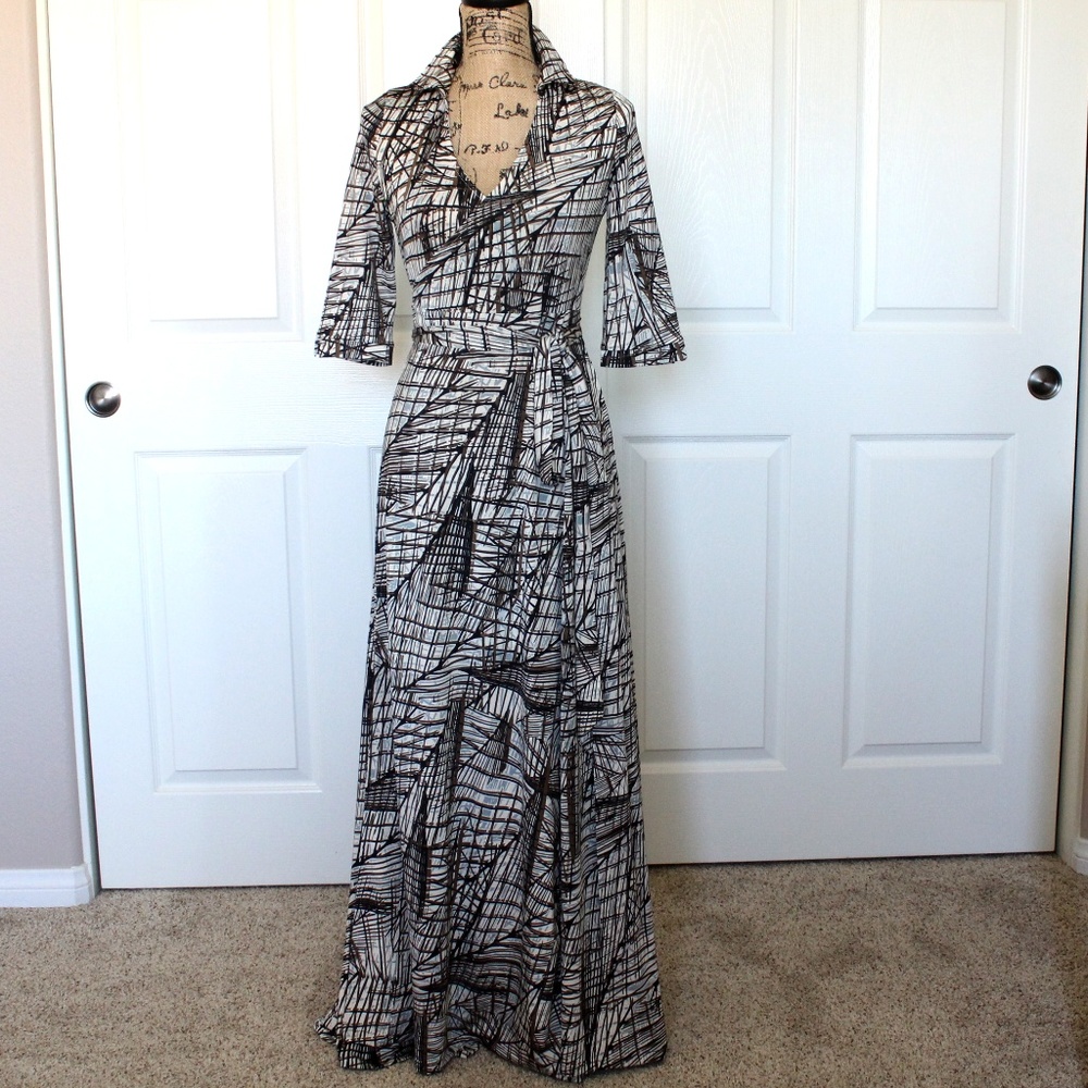 Maxi Wrap Dress